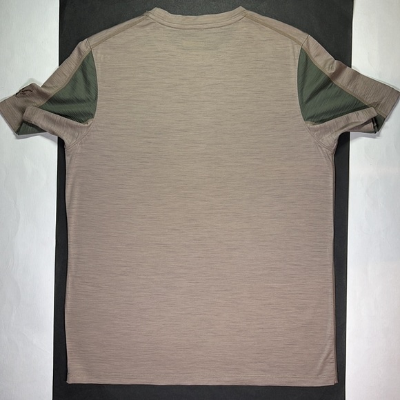 Ibex Merino Wool W2 Weightless Wool Short Sleeve Sport T Shirt  Made in Canada M - Picture 4 of 8